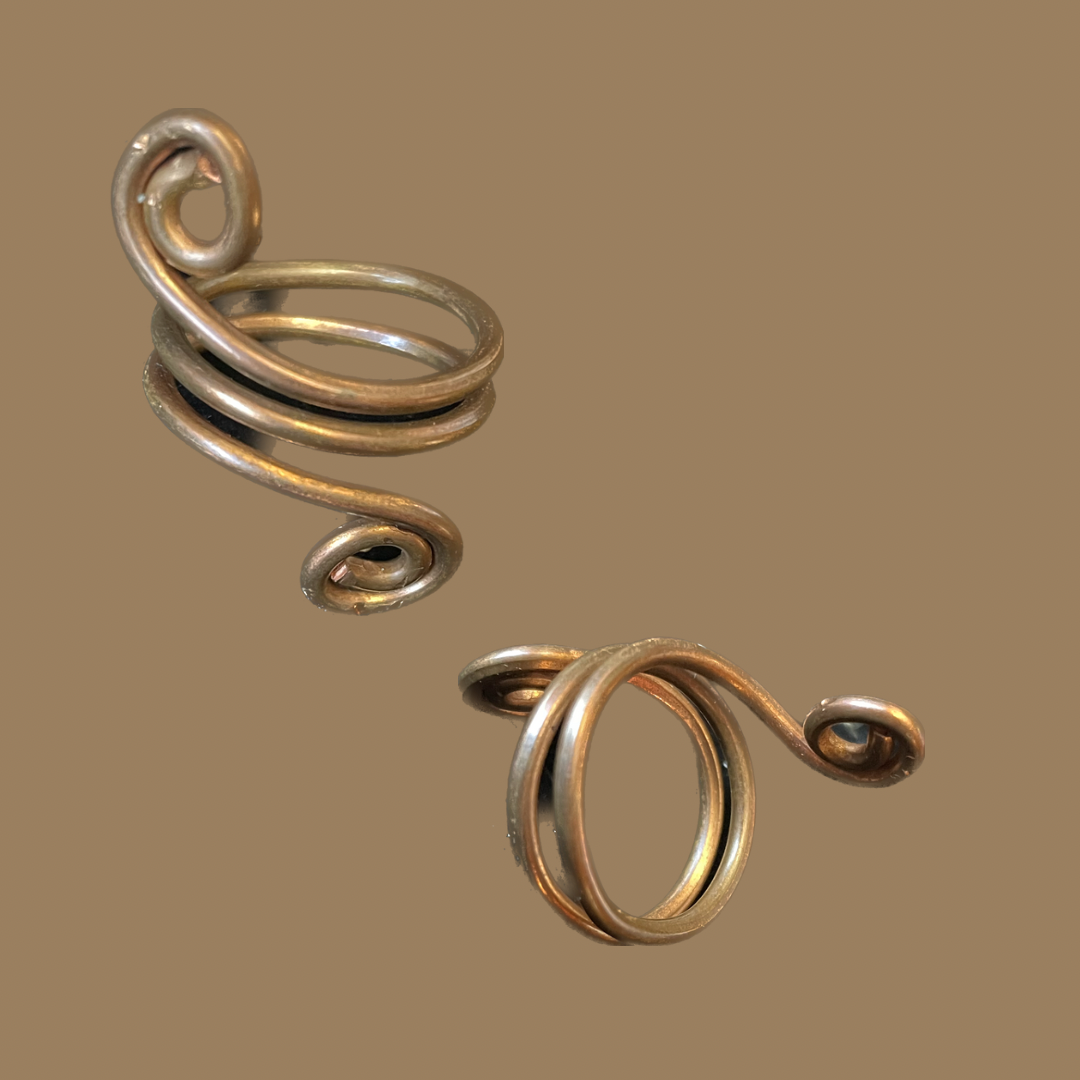 Copper swirl