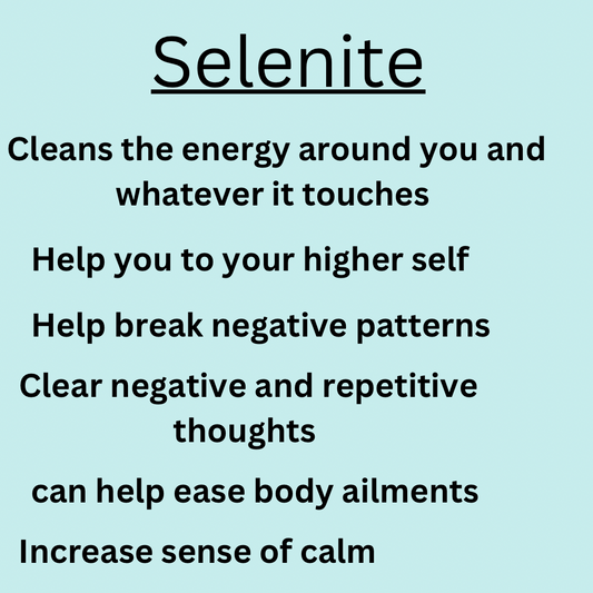 Selenite Copper wrapped Pendant