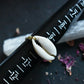 Cowrie shell ring
